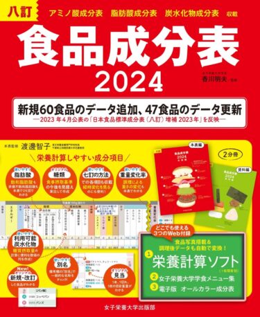 あなたが利用している食品と成分表の食品とでは違う？　〜2024年度から「食品成分表」を使いこなそうと考えている皆さまへ〜【成分表連載47】