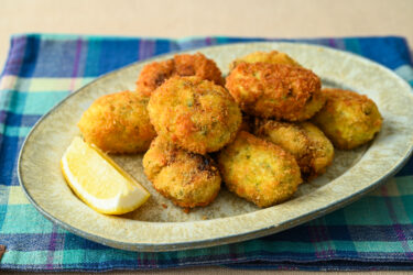 『栄養と料理』2026年4月号 おまけ　海藻と豆腐でカキフライ！？