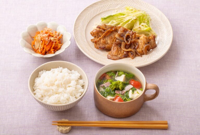 「私の元気を作るレシピ」管理栄養士 岩﨑啓子さんの夕食献立